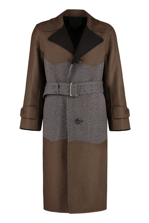 Wool long coat-0